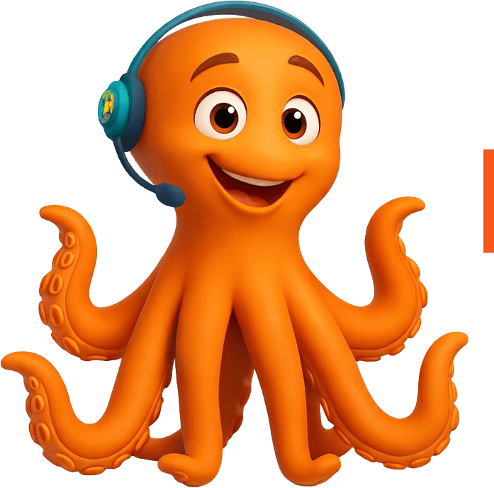 Linksy — AI assistant octopus